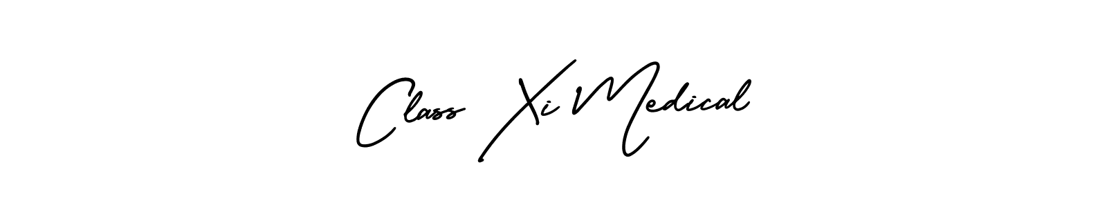 Also You can easily find your signature by using the search form. We will create Class Xi Medical name handwritten signature images for you free of cost using AmerikaSignatureDemo-Regular sign style. Class Xi Medical signature style 3 images and pictures png