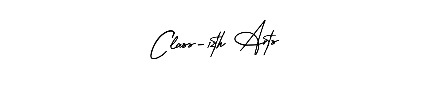 How to make Class-12th Arts name signature. Use AmerikaSignatureDemo-Regular style for creating short signs online. This is the latest handwritten sign. Class-12th Arts signature style 3 images and pictures png