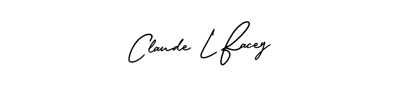 Here are the top 10 professional signature styles for the name Claude L Facey. These are the best autograph styles you can use for your name. Claude L Facey signature style 3 images and pictures png