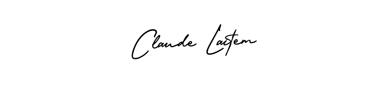 Make a beautiful signature design for name Claude Laitem. With this signature (AmerikaSignatureDemo-Regular) style, you can create a handwritten signature for free. Claude Laitem signature style 3 images and pictures png