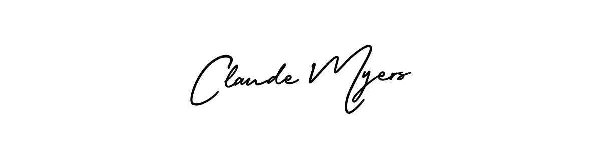 It looks lik you need a new signature style for name Claude Myers. Design unique handwritten (AmerikaSignatureDemo-Regular) signature with our free signature maker in just a few clicks. Claude Myers signature style 3 images and pictures png
