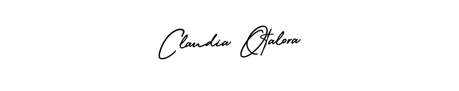 Make a short Claudia Otalora signature style. Manage your documents anywhere anytime using AmerikaSignatureDemo-Regular. Create and add eSignatures, submit forms, share and send files easily. Claudia Otalora signature style 3 images and pictures png