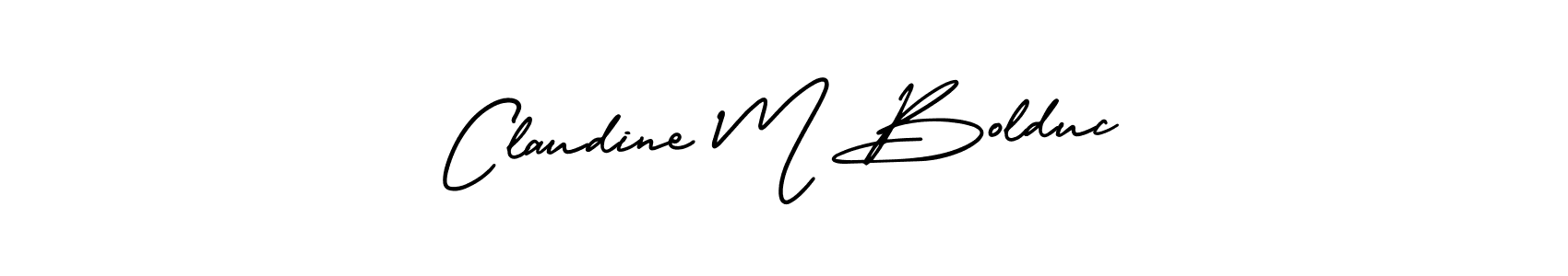 Here are the top 10 professional signature styles for the name Claudine M Bolduc. These are the best autograph styles you can use for your name. Claudine M Bolduc signature style 3 images and pictures png