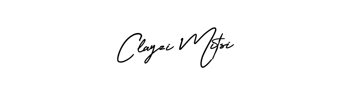 Create a beautiful signature design for name Clayzi Mitsi. With this signature (AmerikaSignatureDemo-Regular) fonts, you can make a handwritten signature for free. Clayzi Mitsi signature style 3 images and pictures png