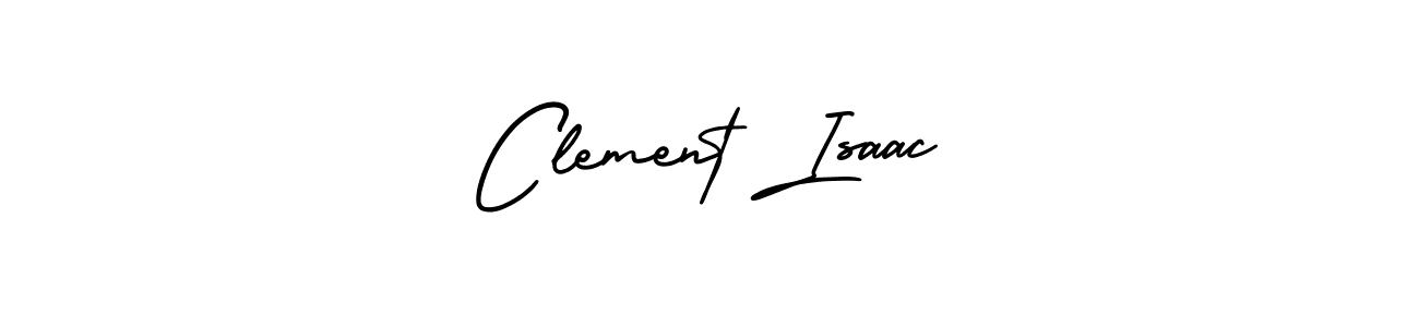 How to make Clement Isaac signature? AmerikaSignatureDemo-Regular is a professional autograph style. Create handwritten signature for Clement Isaac name. Clement Isaac signature style 3 images and pictures png