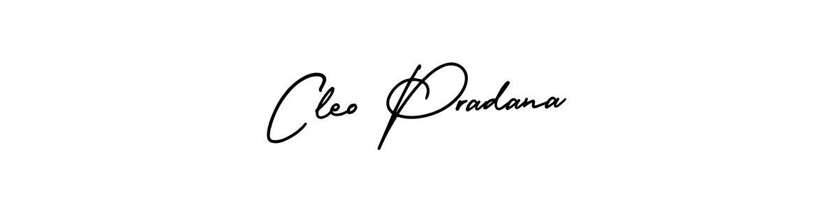 Best and Professional Signature Style for Cleo Pradana. AmerikaSignatureDemo-Regular Best Signature Style Collection. Cleo Pradana signature style 3 images and pictures png