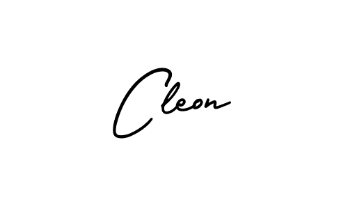 How to Draw Cleon signature style? AmerikaSignatureDemo-Regular is a latest design signature styles for name Cleon. Cleon signature style 3 images and pictures png