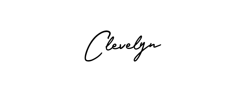 Once you've used our free online signature maker to create your best signature AmerikaSignatureDemo-Regular style, it's time to enjoy all of the benefits that Clevelyn name signing documents. Clevelyn signature style 3 images and pictures png