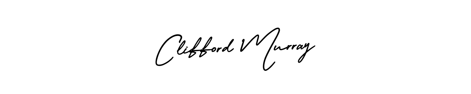 Create a beautiful signature design for name Clifford Murray. With this signature (AmerikaSignatureDemo-Regular) fonts, you can make a handwritten signature for free. Clifford Murray signature style 3 images and pictures png