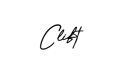 AmerikaSignatureDemo-Regular is a professional signature style that is perfect for those who want to add a touch of class to their signature. It is also a great choice for those who want to make their signature more unique. Get Clift name to fancy signature for free. Clift signature style 3 images and pictures png