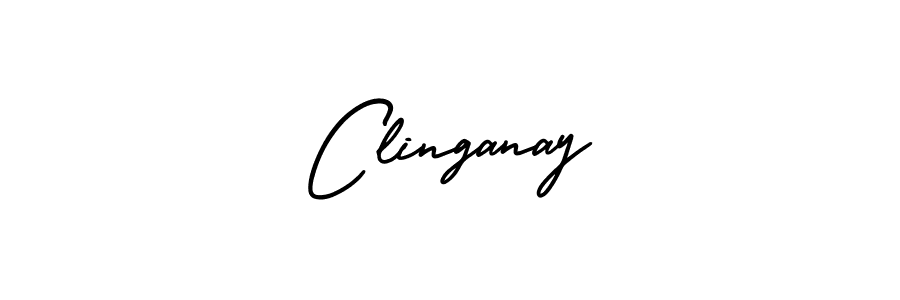 AmerikaSignatureDemo-Regular is a professional signature style that is perfect for those who want to add a touch of class to their signature. It is also a great choice for those who want to make their signature more unique. Get Clinganay name to fancy signature for free. Clinganay signature style 3 images and pictures png