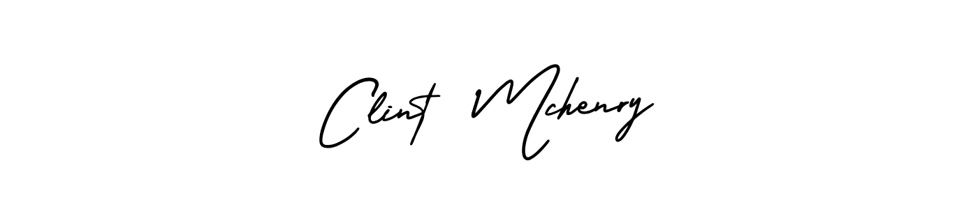 Also we have Clint  Mchenry name is the best signature style. Create professional handwritten signature collection using AmerikaSignatureDemo-Regular autograph style. Clint  Mchenry signature style 3 images and pictures png