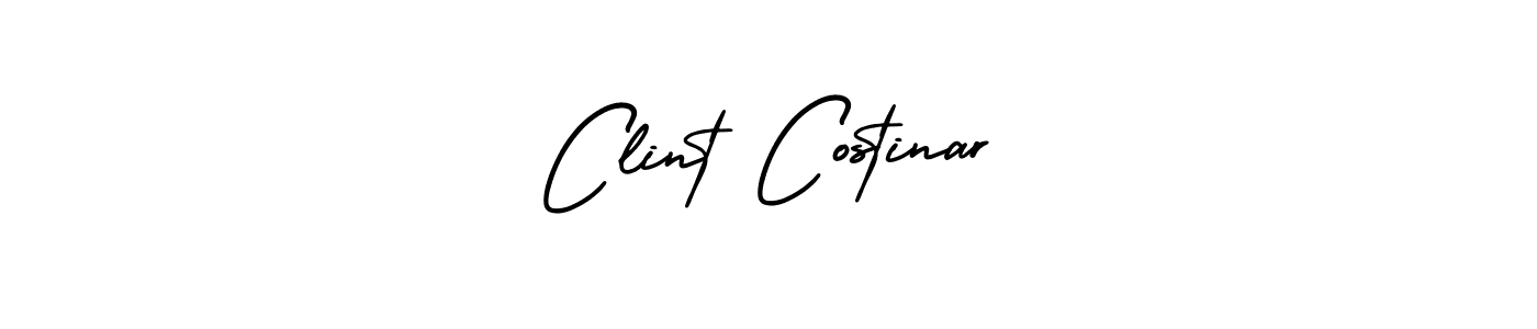 Make a short Clint Costinar signature style. Manage your documents anywhere anytime using AmerikaSignatureDemo-Regular. Create and add eSignatures, submit forms, share and send files easily. Clint Costinar signature style 3 images and pictures png