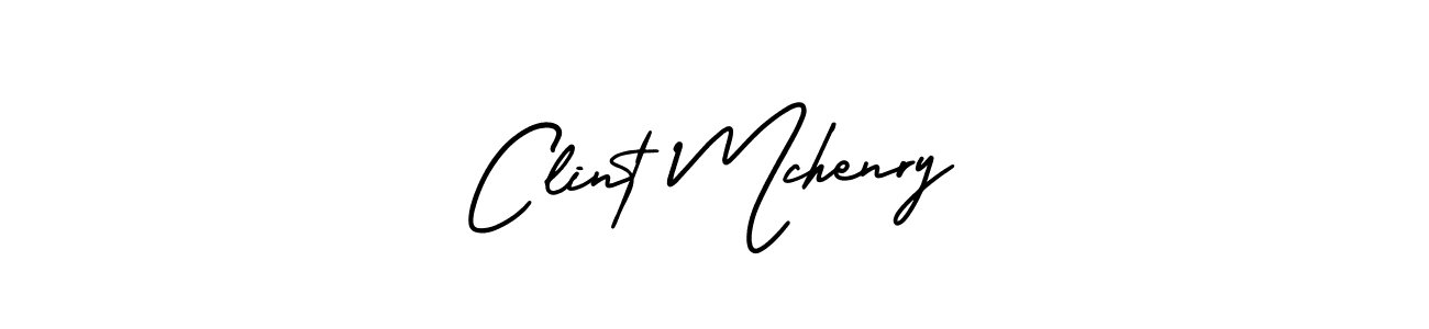 Use a signature maker to create a handwritten signature online. With this signature software, you can design (AmerikaSignatureDemo-Regular) your own signature for name Clint Mchenry. Clint Mchenry signature style 3 images and pictures png