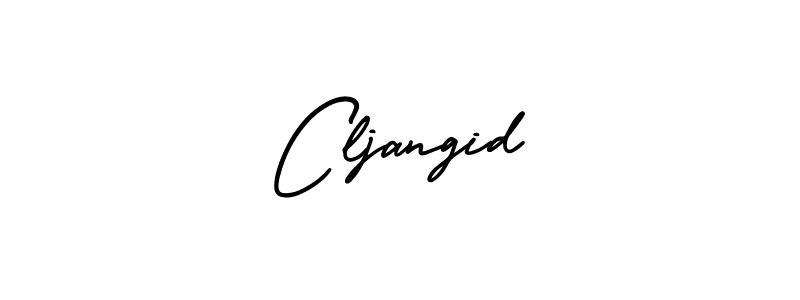 Create a beautiful signature design for name Cljangid. With this signature (AmerikaSignatureDemo-Regular) fonts, you can make a handwritten signature for free. Cljangid signature style 3 images and pictures png