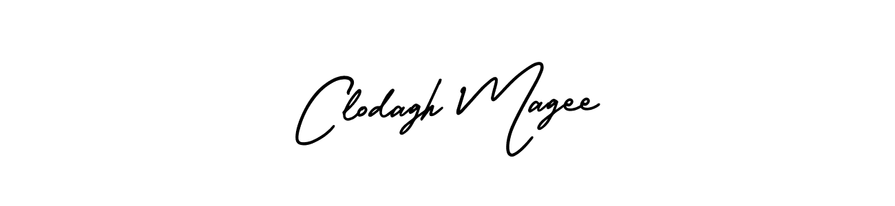 Design your own signature with our free online signature maker. With this signature software, you can create a handwritten (AmerikaSignatureDemo-Regular) signature for name Clodagh Magee. Clodagh Magee signature style 3 images and pictures png