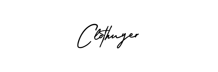 Make a beautiful signature design for name Clothuyer. Use this online signature maker to create a handwritten signature for free. Clothuyer signature style 3 images and pictures png