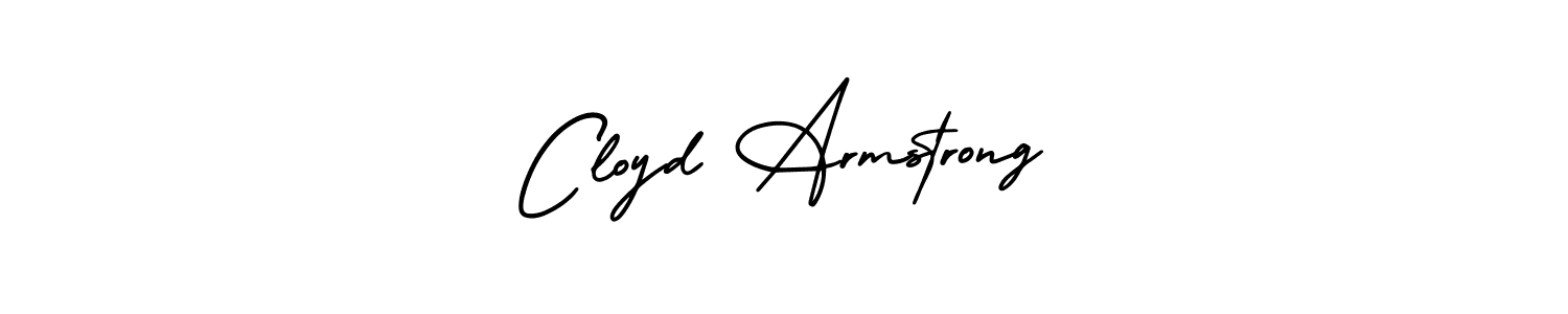 You should practise on your own different ways (AmerikaSignatureDemo-Regular) to write your name (Cloyd Armstrong) in signature. don't let someone else do it for you. Cloyd Armstrong signature style 3 images and pictures png