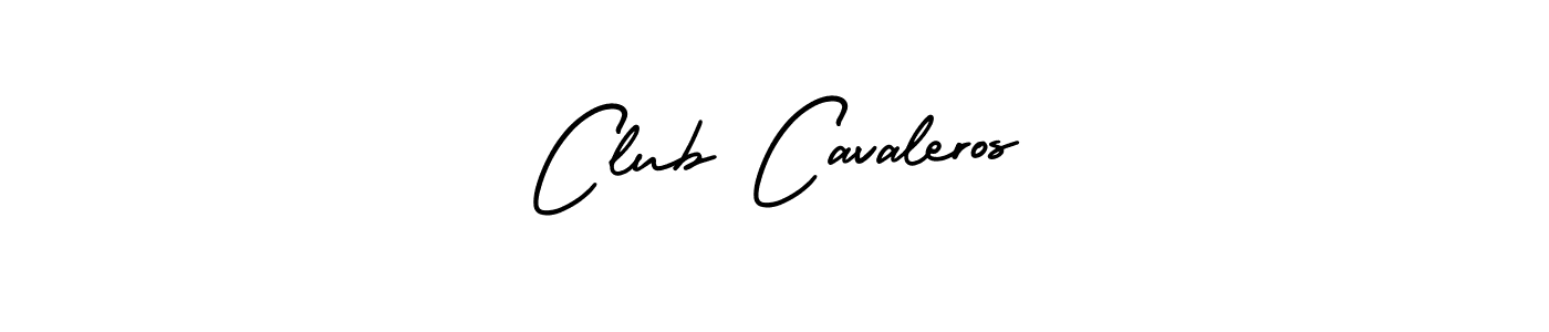 It looks lik you need a new signature style for name Club Cavaleros. Design unique handwritten (AmerikaSignatureDemo-Regular) signature with our free signature maker in just a few clicks. Club Cavaleros signature style 3 images and pictures png