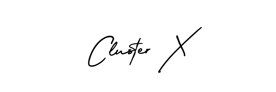 Check out images of Autograph of Cluster X name. Actor Cluster X Signature Style. AmerikaSignatureDemo-Regular is a professional sign style online. Cluster X signature style 3 images and pictures png