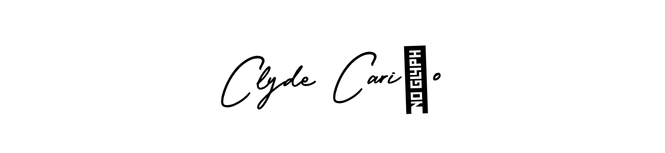 Once you've used our free online signature maker to create your best signature AmerikaSignatureDemo-Regular style, it's time to enjoy all of the benefits that Clyde Cariño name signing documents. Clyde Cariño signature style 3 images and pictures png