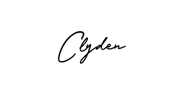 You can use this online signature creator to create a handwritten signature for the name Clyden. This is the best online autograph maker. Clyden signature style 3 images and pictures png