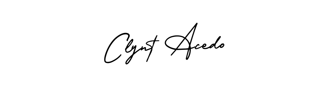 How to make Clynt Acedo signature? AmerikaSignatureDemo-Regular is a professional autograph style. Create handwritten signature for Clynt Acedo name. Clynt Acedo signature style 3 images and pictures png