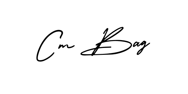 Check out images of Autograph of Cm Bag name. Actor Cm Bag Signature Style. AmerikaSignatureDemo-Regular is a professional sign style online. Cm Bag signature style 3 images and pictures png