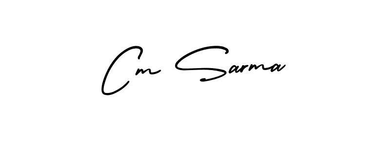 AmerikaSignatureDemo-Regular is a professional signature style that is perfect for those who want to add a touch of class to their signature. It is also a great choice for those who want to make their signature more unique. Get Cm Sarma name to fancy signature for free. Cm Sarma signature style 3 images and pictures png