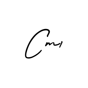You should practise on your own different ways (AmerikaSignatureDemo-Regular) to write your name (Cm1) in signature. don't let someone else do it for you. Cm1 signature style 3 images and pictures png
