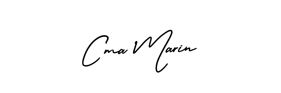Check out images of Autograph of Cma Marin name. Actor Cma Marin Signature Style. AmerikaSignatureDemo-Regular is a professional sign style online. Cma Marin signature style 3 images and pictures png