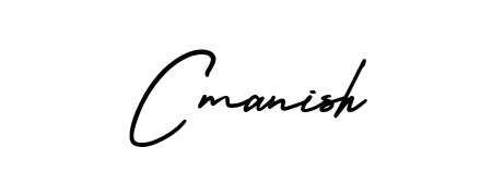 Discover how Cmanish looks in an executive cursive font (AmerikaSignatureDemo-Regular). Perfect for legal documents, invoices, and certificates. Cmanish signature style 3 images and pictures png