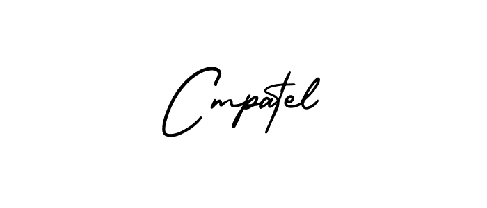 Use a signature maker to create a handwritten signature online. With this signature software, you can design (AmerikaSignatureDemo-Regular) your own signature for name Cmpatel. Cmpatel signature style 3 images and pictures png