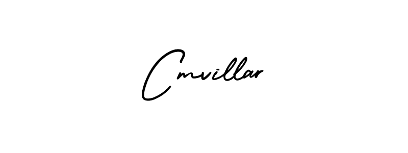 Use a signature maker to create a handwritten signature online. With this signature software, you can design (AmerikaSignatureDemo-Regular) your own signature for name Cmvillar. Cmvillar signature style 3 images and pictures png