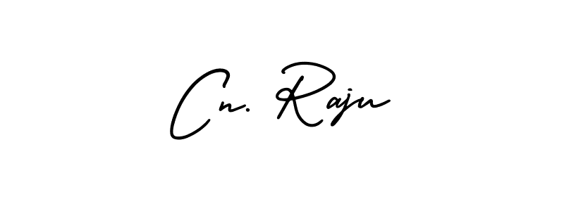 Make a beautiful signature design for name Cn. Raju. With this signature (AmerikaSignatureDemo-Regular) style, you can create a handwritten signature for free. Cn. Raju signature style 3 images and pictures png