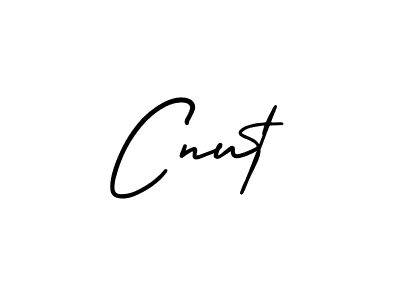 The best way (AmerikaSignatureDemo-Regular) to make a short signature is to pick only two or three words in your name. The name Cnut include a total of six letters. For converting this name. Cnut signature style 3 images and pictures png