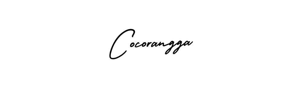 AmerikaSignatureDemo-Regular is a professional signature style that is perfect for those who want to add a touch of class to their signature. It is also a great choice for those who want to make their signature more unique. Get Cocorangga name to fancy signature for free. Cocorangga signature style 3 images and pictures png