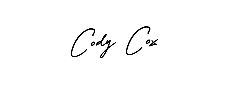 AmerikaSignatureDemo-Regular is a professional signature style that is perfect for those who want to add a touch of class to their signature. It is also a great choice for those who want to make their signature more unique. Get Cody Cox name to fancy signature for free. Cody Cox signature style 3 images and pictures png