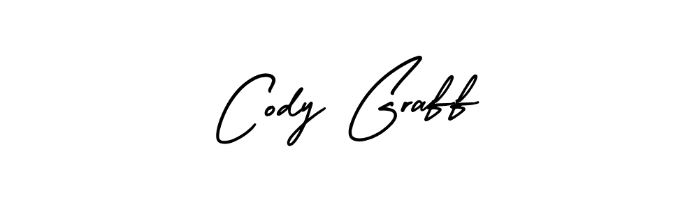 Create a beautiful signature design for name Cody Graff. With this signature (AmerikaSignatureDemo-Regular) fonts, you can make a handwritten signature for free. Cody Graff signature style 3 images and pictures png