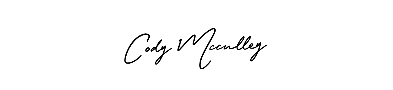 It looks lik you need a new signature style for name Cody Mcculley. Design unique handwritten (AmerikaSignatureDemo-Regular) signature with our free signature maker in just a few clicks. Cody Mcculley signature style 3 images and pictures png