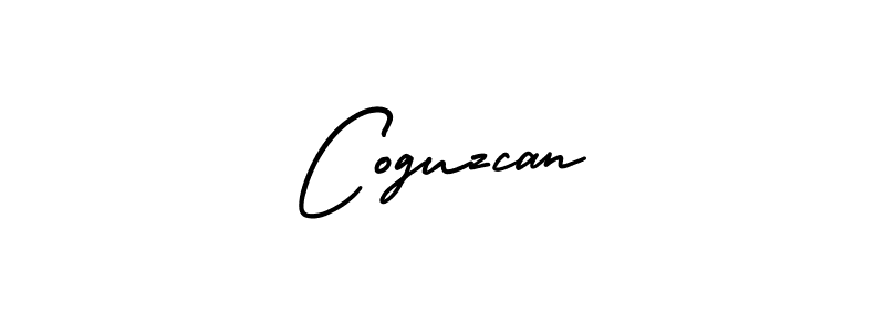 It looks lik you need a new signature style for name Coguzcan. Design unique handwritten (AmerikaSignatureDemo-Regular) signature with our free signature maker in just a few clicks. Coguzcan signature style 3 images and pictures png