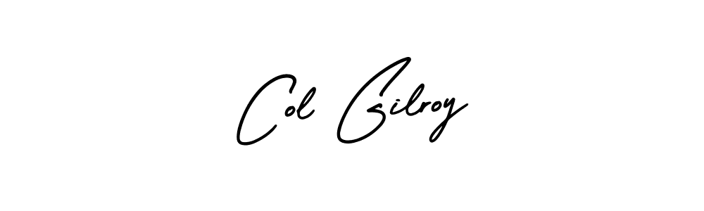 Best and Professional Signature Style for Col Gilroy. AmerikaSignatureDemo-Regular Best Signature Style Collection. Col Gilroy signature style 3 images and pictures png