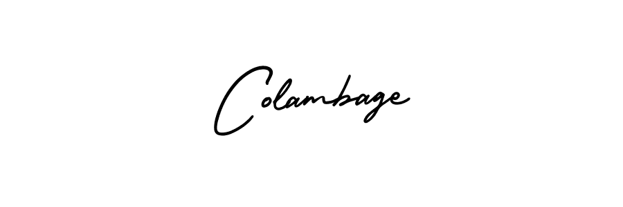 Make a beautiful signature design for name Colambage. Use this online signature maker to create a handwritten signature for free. Colambage signature style 3 images and pictures png