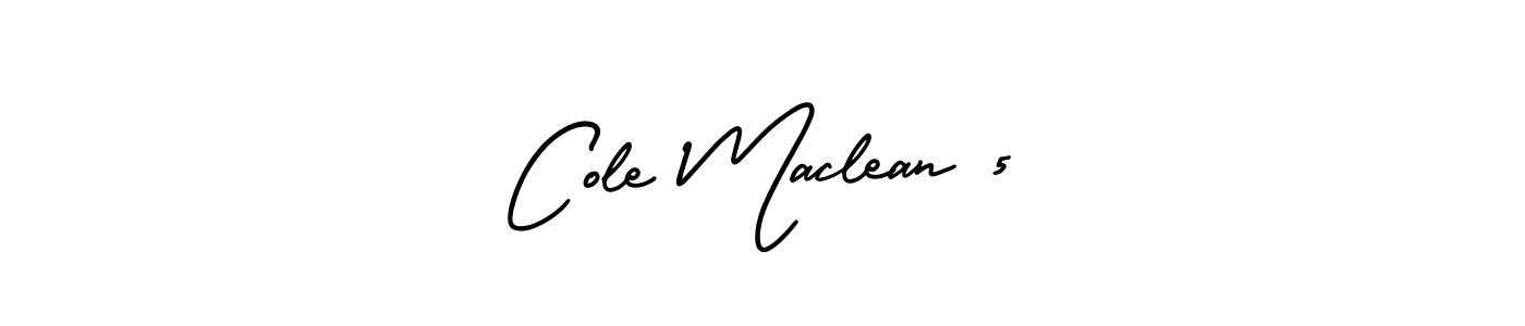 Design your own signature with our free online signature maker. With this signature software, you can create a handwritten (AmerikaSignatureDemo-Regular) signature for name Cole Maclean 5. Cole Maclean 5 signature style 3 images and pictures png