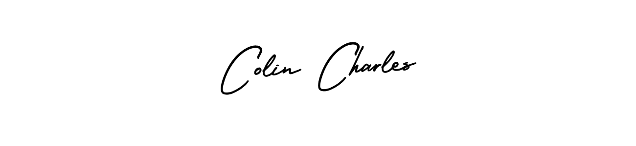 How to Draw Colin Charles signature style? AmerikaSignatureDemo-Regular is a latest design signature styles for name Colin Charles. Colin Charles signature style 3 images and pictures png