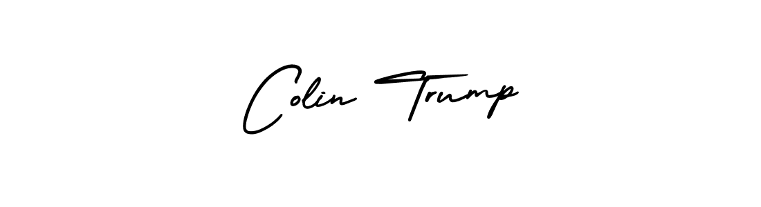 Design your own signature with our free online signature maker. With this signature software, you can create a handwritten (AmerikaSignatureDemo-Regular) signature for name Colin Trump. Colin Trump signature style 3 images and pictures png