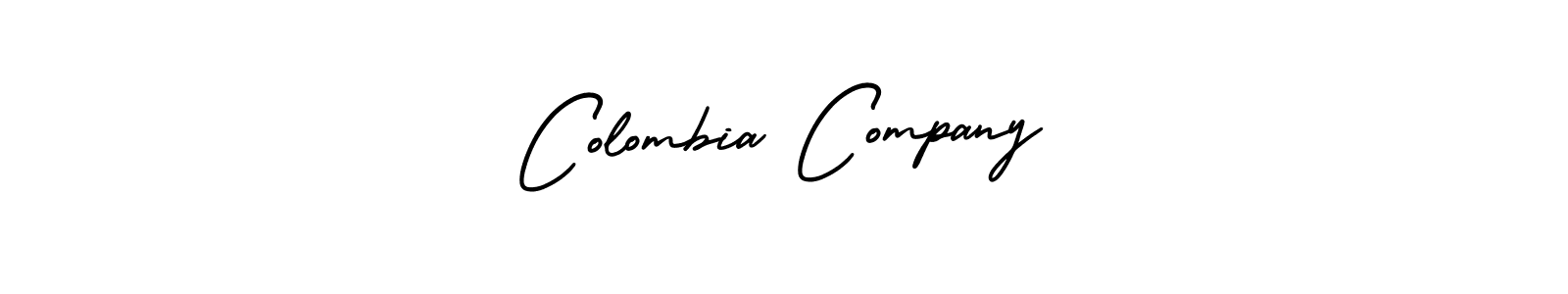 This is the best signature style for the Colombia Company name. Also you like these signature font (AmerikaSignatureDemo-Regular). Mix name signature. Colombia Company signature style 3 images and pictures png