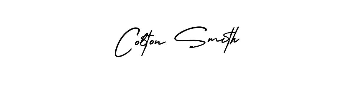 Colton Smith stylish signature style. Best Handwritten Sign (AmerikaSignatureDemo-Regular) for my name. Handwritten Signature Collection Ideas for my name Colton Smith. Colton Smith signature style 3 images and pictures png