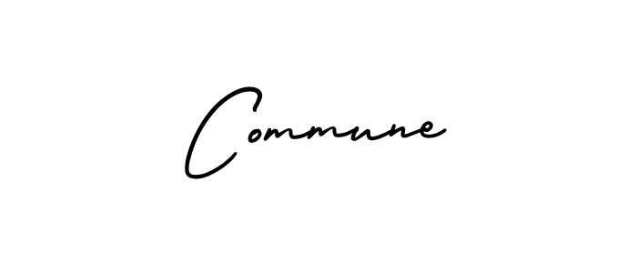 if you are searching for the best signature style for your name Commune. so please give up your signature search. here we have designed multiple signature styles  using AmerikaSignatureDemo-Regular. Commune signature style 3 images and pictures png