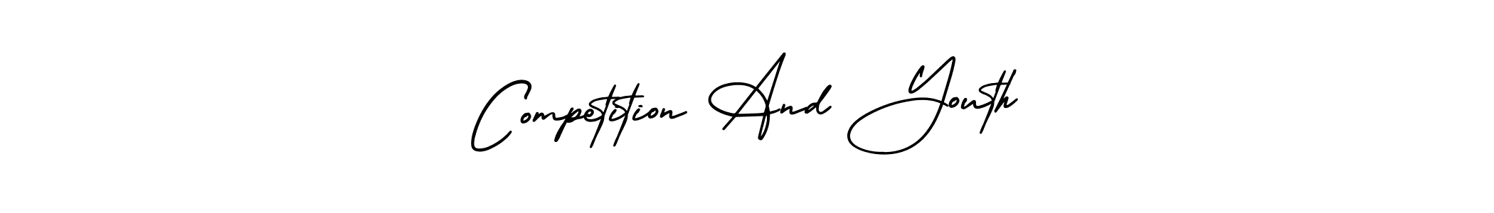 Make a beautiful signature design for name Competition And Youth. Use this online signature maker to create a handwritten signature for free. Competition And Youth signature style 3 images and pictures png